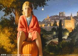 吃瓜女孩画油画视频教程,跟随吃瓜女孩学习油画创作教程